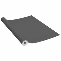 Habillages de fenêtre Soldes 11 VidaXL Film autoadhésif pour meubles Gris 500x90 cm PVC