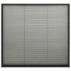 VidaXL Moustiquaire plissée à fenêtre Aluminium Anthracite 130x100 cm -Habillages de fenêtre Soldes image 2 148667