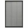 VidaXL Moustiquaire plissée pour fenêtre Aluminium Anthracite 60x160cm -Habillages de fenêtre Soldes image 2 148670