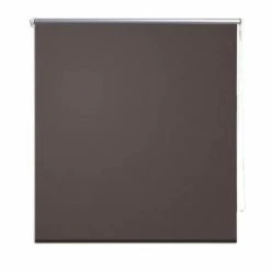 Store enrouleur occultant 100 x 175 cm marron