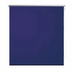 Store enrouleur occultant 120 x 175 cm bleu
