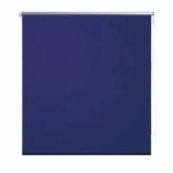 Store enrouleur occultant 140 x 175 cm bleu