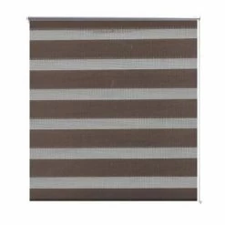 Store enrouleur tamisant 70 x 120 cm marron