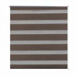 Store enrouleur tamisant 120 x 230 cm marron
