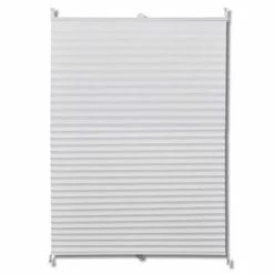 VidaXL Store plissé 50x100 cm Blanc