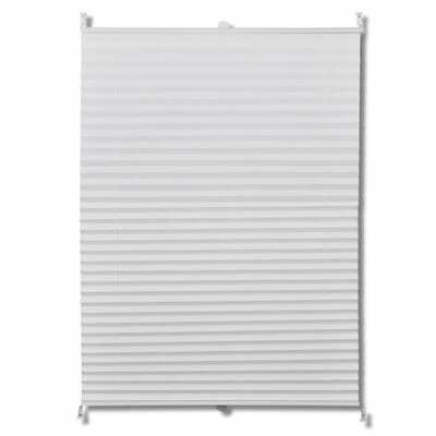 VidaXL Store plissé 90x100 cm Blanc 3 VidaXL Store plissé 90x100 cm Blanc