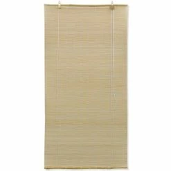 VidaXL Store à rouleau Bambou naturel 80 x 160 cm -Habillages de fenêtre Soldes image 2 241320