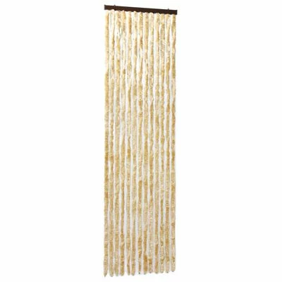 VidaXL Moustiquaire Beige 56x185 cm Chenille 3 VidaXL Moustiquaire Beige 56x185 cm Chenille