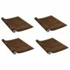 VidaXL Films autoadhésifs pour portes 4 pcs Chêne foncé 210x90 cm PVC