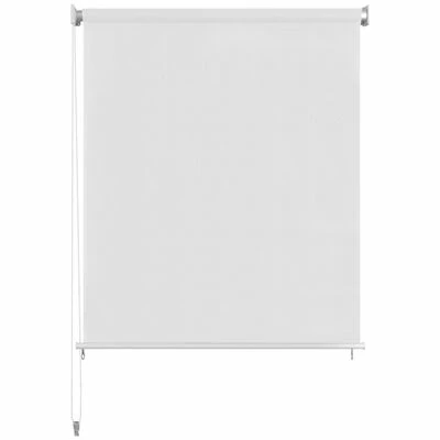 VidaXL Store roulant d'extérieur Blanc 60x230 cm PEHD 4 VidaXL Store roulant d'extérieur Blanc 60x230 cm PEHD – Image 2