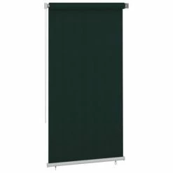 VidaXL Store roulant d'extérieur 120x230 cm Vert foncé PEHD -Habillages de fenêtre Soldes image 2 312825