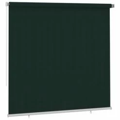 VidaXL Store roulant d'extérieur 240x230 cm Vert foncé PEHD -Habillages de fenêtre Soldes image 2 312831