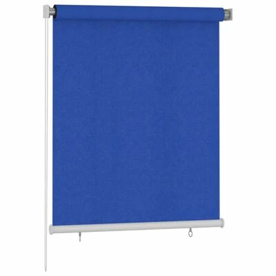VidaXL Store roulant d'extérieur 120x140 cm Bleu PEHD 4 VidaXL Store roulant d'extérieur 120x140 cm Bleu PEHD – Image 2