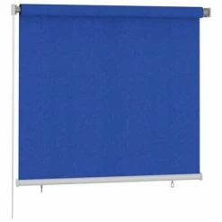 VidaXL Store roulant d'extérieur 160x140 cm Bleu PEHD 9 VidaXL Store roulant d'extérieur 160x140 cm Bleu PEHD -Habillages de fenêtre Soldes image 2 312840