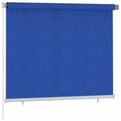 VidaXL Store roulant d'extérieur 180x140 cm Bleu PEHD 9 VidaXL Store roulant d'extérieur 180x140 cm Bleu PEHD -Habillages de fenêtre Soldes image 2 312841
