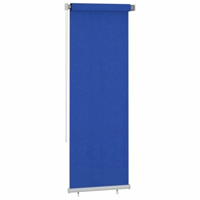 VidaXL Store roulant d'extérieur 80x230 cm Bleu PEHD 4 VidaXL Store roulant d'extérieur 80x230 cm Bleu PEHD – Image 2
