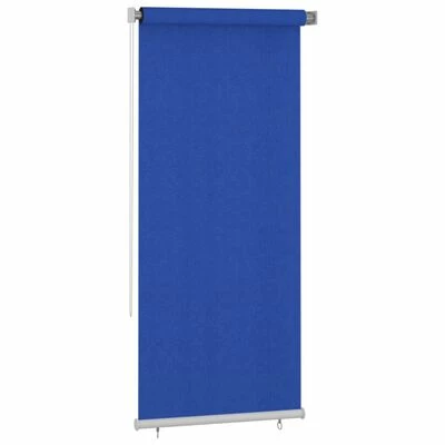 VidaXL Store roulant d'extérieur 100x230 cm Bleu PEHD 4 VidaXL Store roulant d'extérieur 100x230 cm Bleu PEHD – Image 2
