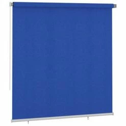 VidaXL Store roulant d'extérieur 220x230 cm Bleu PEHD 9 VidaXL Store roulant d'extérieur 220x230 cm Bleu PEHD -Habillages de fenêtre Soldes image 2 312856
