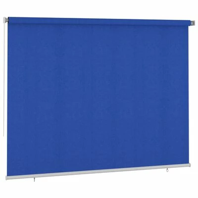 VidaXL Store roulant d'extérieur 300x230 cm Bleu PEHD 4 VidaXL Store roulant d'extérieur 300x230 cm Bleu PEHD – Image 2