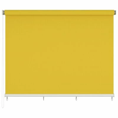 VidaXL Store roulant d'extérieur 400x140 cm Jaune 4 VidaXL Store roulant d'extérieur 400x140 cm Jaune – Image 2