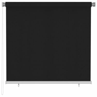 VidaXL Store roulant d'extérieur 160x140 cm Noir 4 VidaXL Store roulant d'extérieur 160x140 cm Noir – Image 2