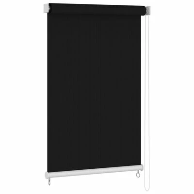 VidaXL Store roulant d'extérieur 160x230 cm Noir 4 VidaXL Store roulant d'extérieur 160x230 cm Noir – Image 2