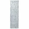 VidaXL Moustiquaire Blanc et gris 56x200 cm Chenille -Habillages de fenêtre Soldes image 2 315132
