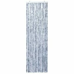 VidaXL Moustiquaire Argenté 56x200 cm Chenille