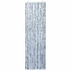 VidaXL Moustiquaire Argenté 90x200 cm Chenille