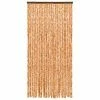 VidaXL Moustiquaire Ocre et blanc 100x220 cm Chenille -Habillages de fenêtre Soldes image 2 325459
