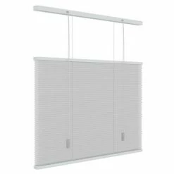 Decosol Store alvéolé Translucide Blanc 60x180 cm