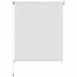VidaXL Store roulant d'extérieur 160 x 230 cm Blanc -Habillages de fenêtre Soldes image 2 43474