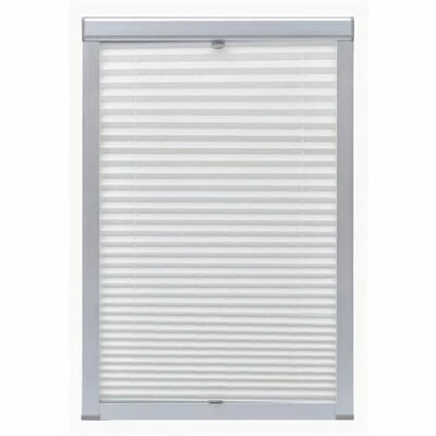 VidaXL Store plissé Blanc MK06 5 VidaXL Store plissé Blanc MK06 – Image 3