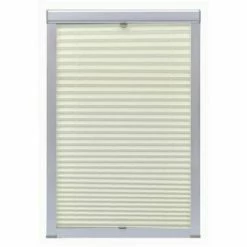 VidaXL Store plissé Couleur crème FK06 10 VidaXL Store plissé Couleur crème FK06 -Habillages de fenêtre Soldes image 3 133538