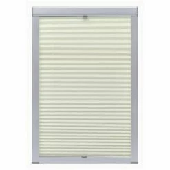 VidaXL Store plissé Couleur crème UK08 -Habillages de fenêtre Soldes image 3 133546