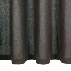 VidaXL Rideaux avec anneaux en métal 2 pcs Coton 140x175 cm Anthracite -Habillages de fenêtre Soldes image 3 134323