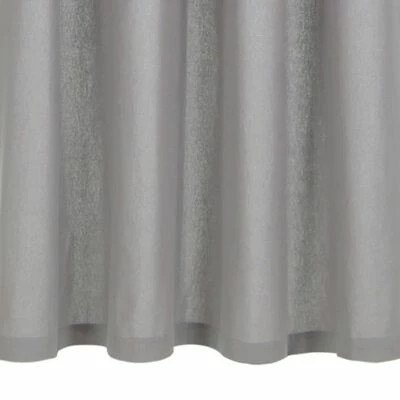 VidaXL Rideaux avec anneaux en métal 2 pcs Coton 140x245 cm Gris 5 VidaXL Rideaux avec anneaux en métal 2 pcs Coton 140x245 cm Gris – Image 3