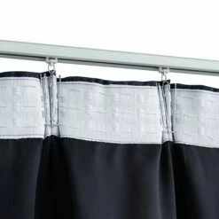 VidaXL Rideaux occultants avec crochets 2 pcs Anthracite 140x245 cm 9 VidaXL Rideaux occultants avec crochets 2 pcs Anthracite 140x245 cm -Habillages de fenêtre Soldes image 3 134463