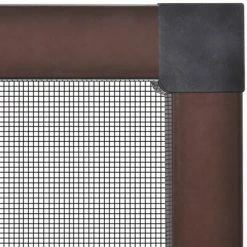 Moustiquaire de fenêtre marron contre insecte -Habillages de fenêtre Soldes image 3 141561