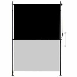 VidaXL Store roulant d'extérieur 150 x 270 cm Anthracite -Habillages de fenêtre Soldes image 3 145937