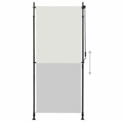 VidaXL Store roulant d'extérieur 100 x 270 cm Crème -Habillages de fenêtre Soldes image 3 145939