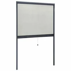 VidaXL Moustiquaire à rouleau pour fenêtres Anthracite 110x170 cm 10 VidaXL Moustiquaire à rouleau pour fenêtres Anthracite 110x170 cm -Habillages de fenêtre Soldes image 3 148742