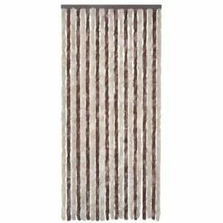 VidaXL Moustiquaire Beige et marron clair 100x220 cm Chenille -Habillages de fenêtre Soldes image 3 240572