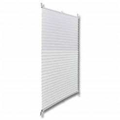 VidaXL Store plissé 40x125 cm Blanc -Habillages de fenêtre Soldes image 3 240586