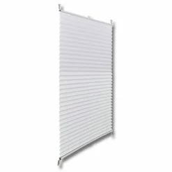 VidaXL Store plissé 50x100 cm Blanc -Habillages de fenêtre Soldes image 3 240589