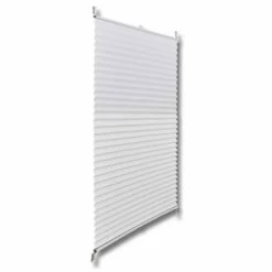 VidaXL Store plissé 50x150 cm Blanc -Habillages de fenêtre Soldes image 3 240591
