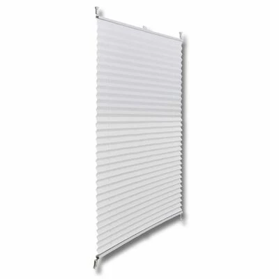 VidaXL Store plissé 80x100 cm Blanc 5 VidaXL Store plissé 80x100 cm Blanc – Image 3