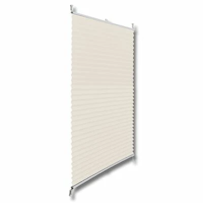 VidaXL Store plissé 70x100 cm Crème 5 VidaXL Store plissé 70x100 cm Crème – Image 3