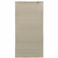 VidaXL Stores à rouleau Bambou naturel 4 pcs 120 x 160 cm -Habillages de fenêtre Soldes image 3 278743