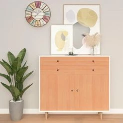 VidaXL Films autoadhésifs de meubles 2 pcs Chêne japonais 500x90cm PVC -Habillages de fenêtre Soldes image 3 3059649